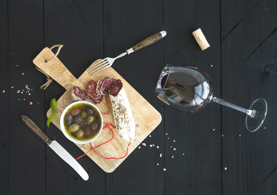 Wine appetizer set Copyright: Apéro World