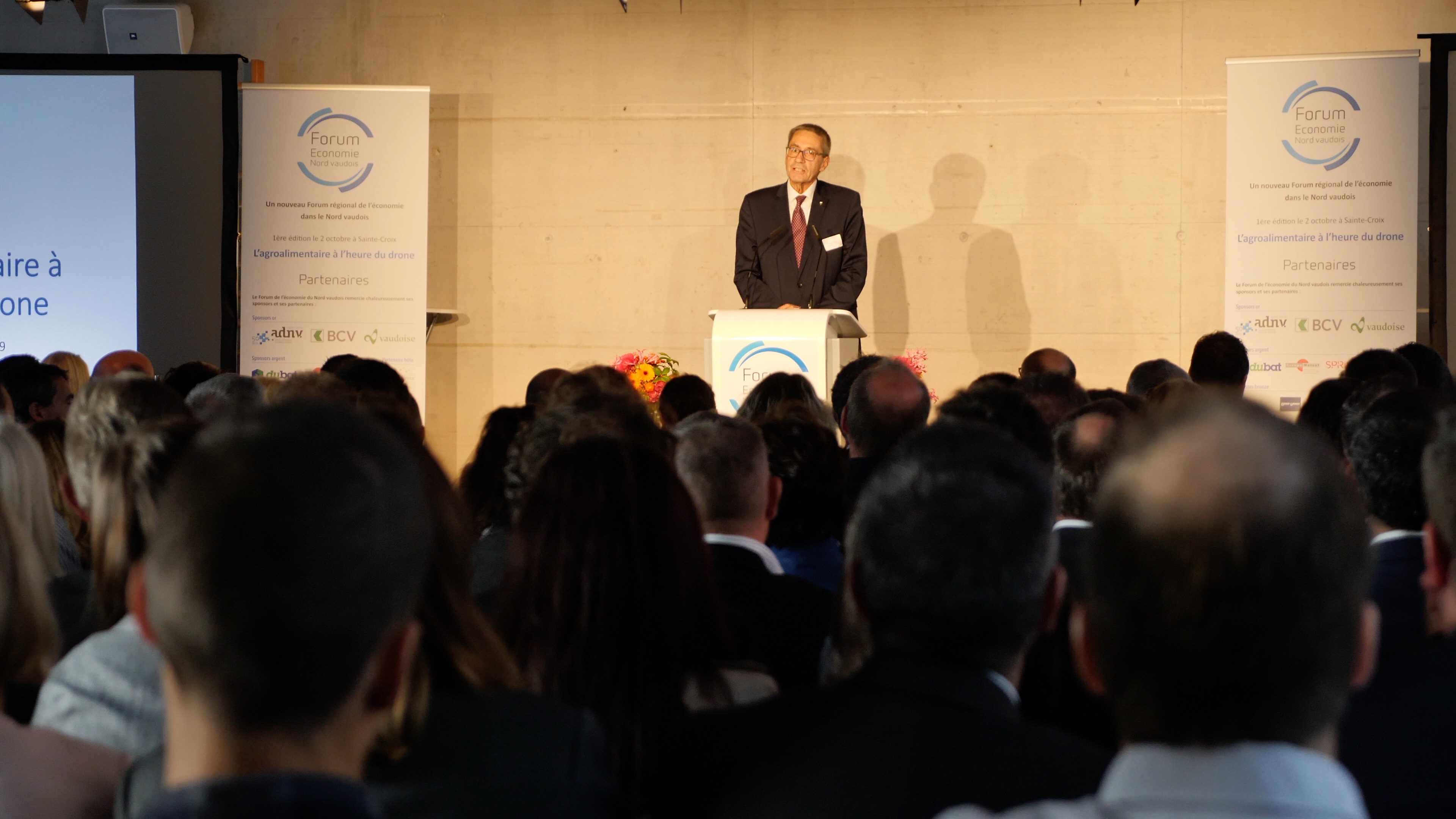 Rémy Jaquier, président l'Association pour le Forum de l'économie du Nord vaudois