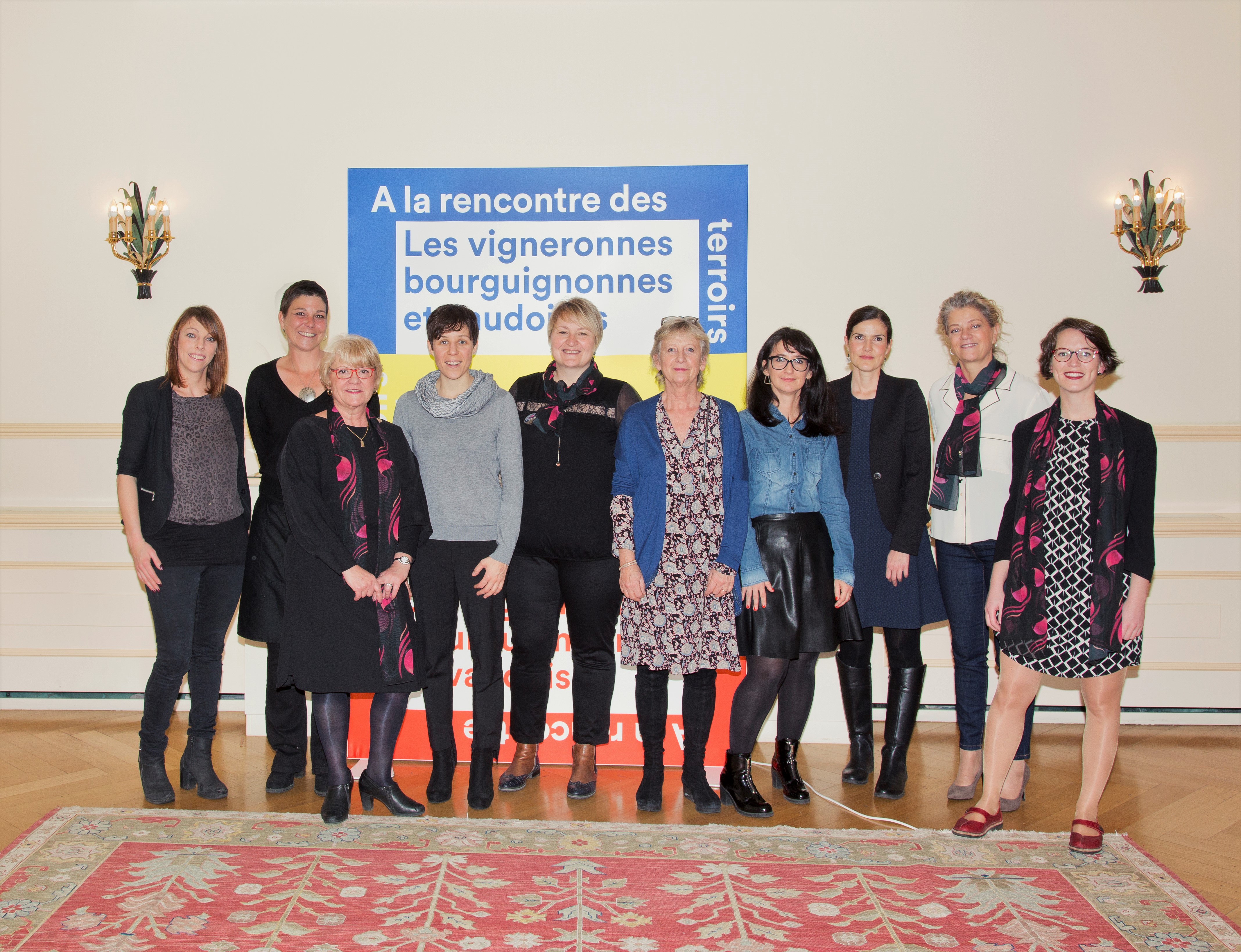 Copyright: OVV - Les vigneronnes bourguignonnes et romandes (légende complète à la fin du communiqué)