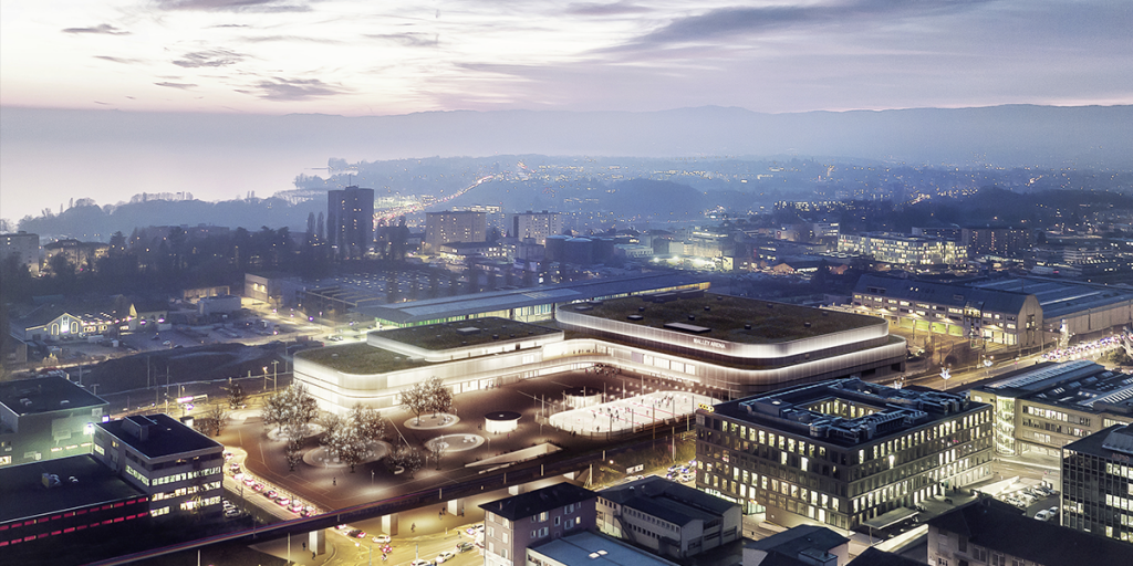 Copyright: OVV - Le nouveau complexe Vaudoise Aréna à Malley/Lausanne