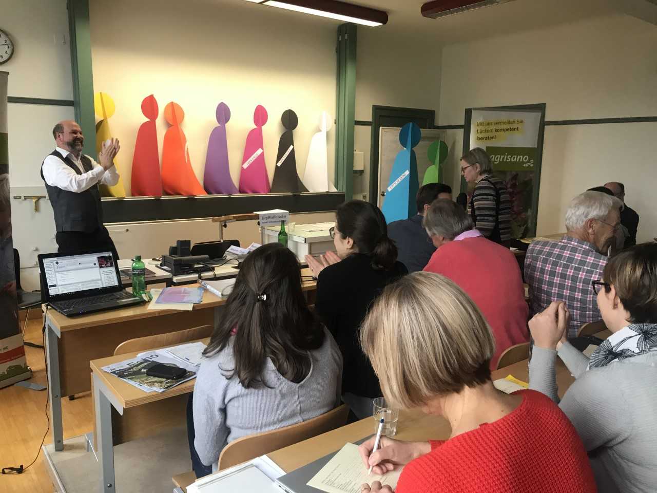 © AGIR - Jürg Rindlisbacher du LID donne un atelier lors du 4ème forum d'Agritourisme suisse