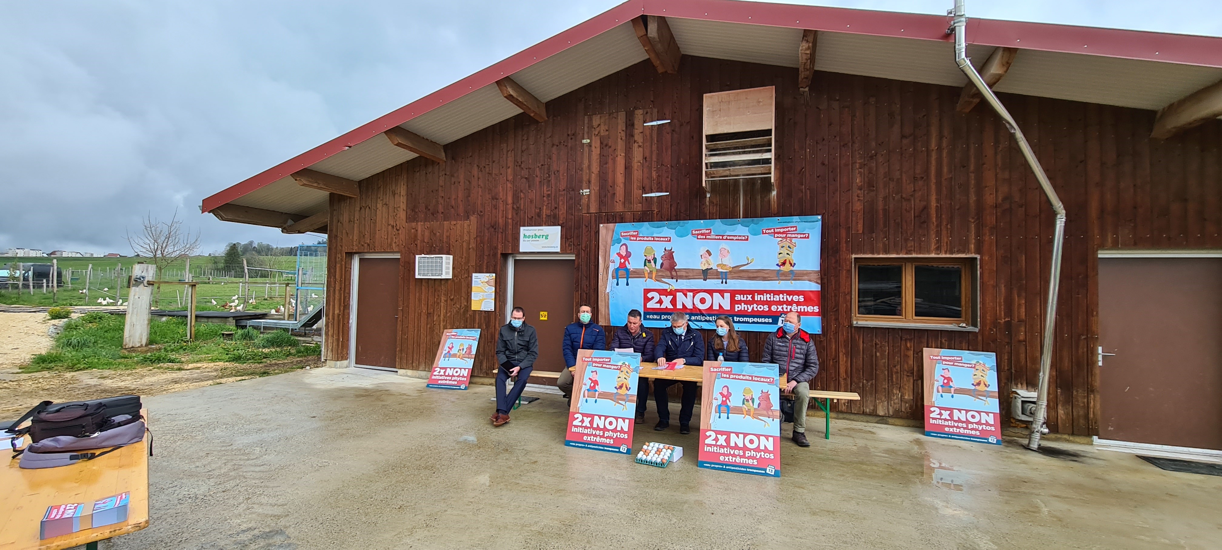 Comité jurassien 2 x NON aux initiatives phytos extrêmes