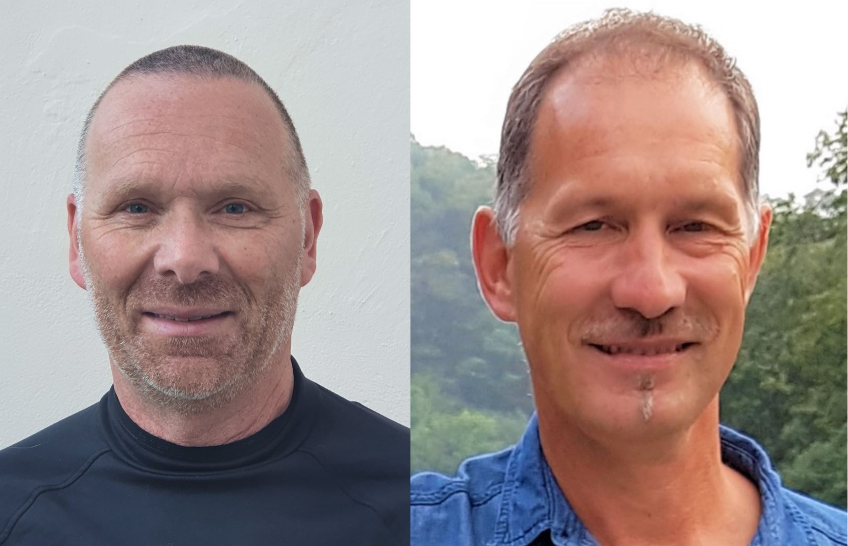 Gilles Cretegny à gauche et Stefan Schöpfer à droite 