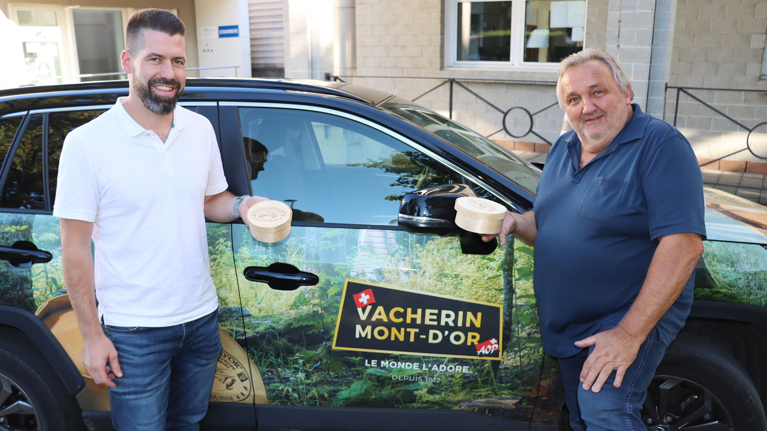 Pour la saison de production qui débute, le nouveau gérant Cédric Baudois, 36 ans, pilote en duo avec son prédécesseur Pascal Monneron, en poste depuis 2001 – photo EA 
