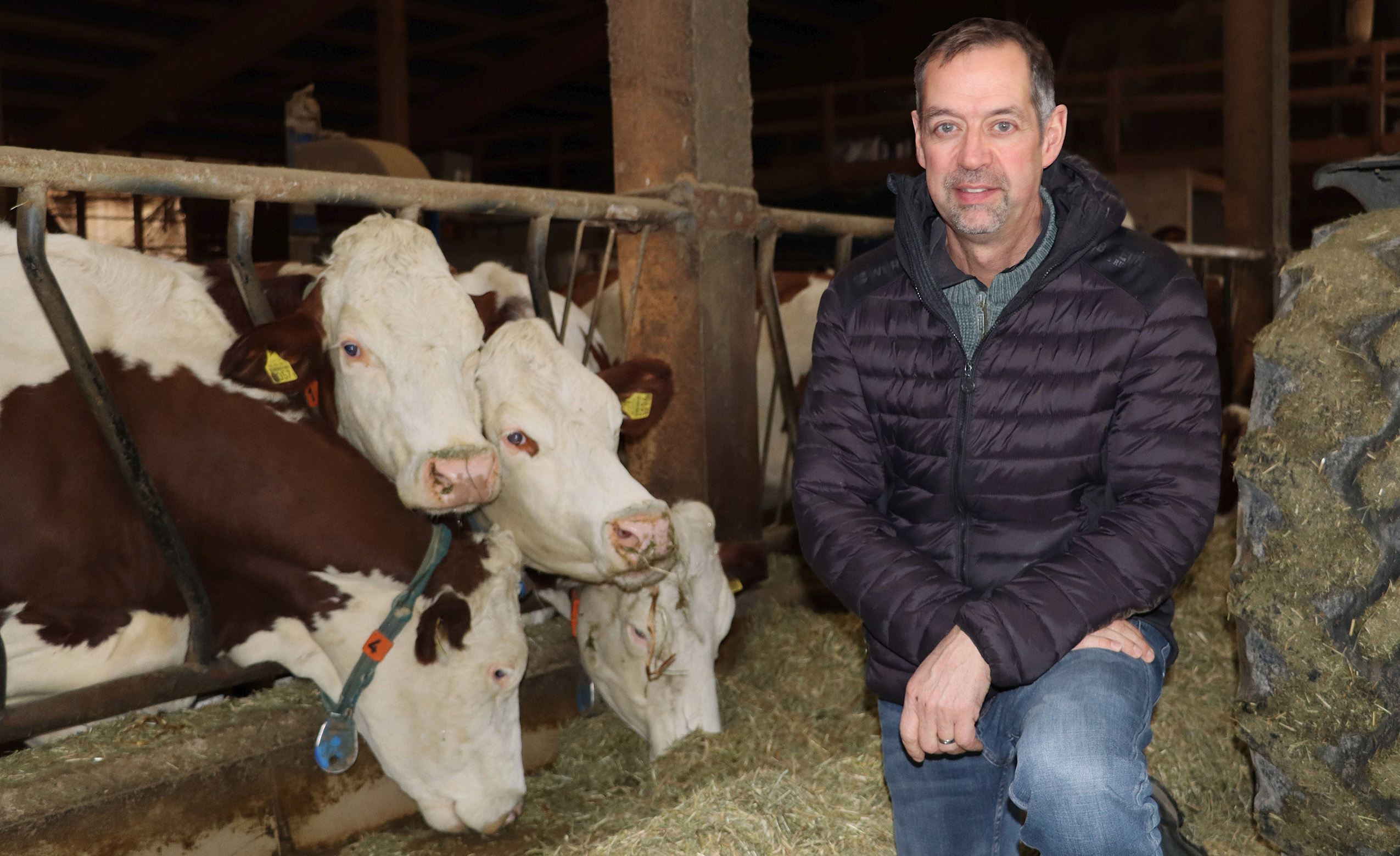 L’exploitation de Marc Benoit, 57 ans, a fait partie des vingt pionnières d’AgroImpact, que ce soit pour un diagnostic de leur empreinte carbone ou pour la mise en œuvre d’un plan d’action personnalisé. – photo EA
