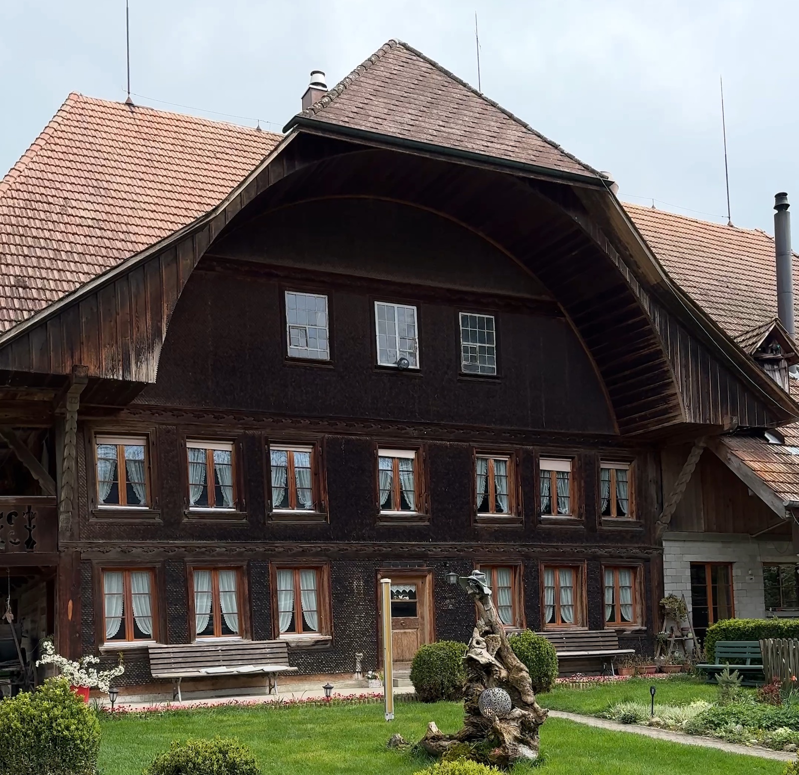 La ferme Bleiche, plus de 250 ans d'Histoire, à Rohrbach dans le canton de Berne (photo:P.Bieri)