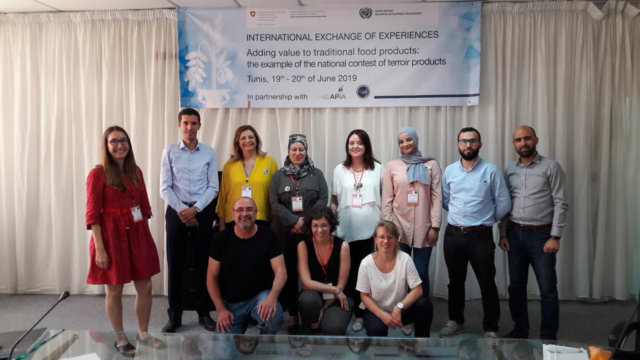 © ONUDI / Les délégations de Tunisie, du Maroc et de Suisse